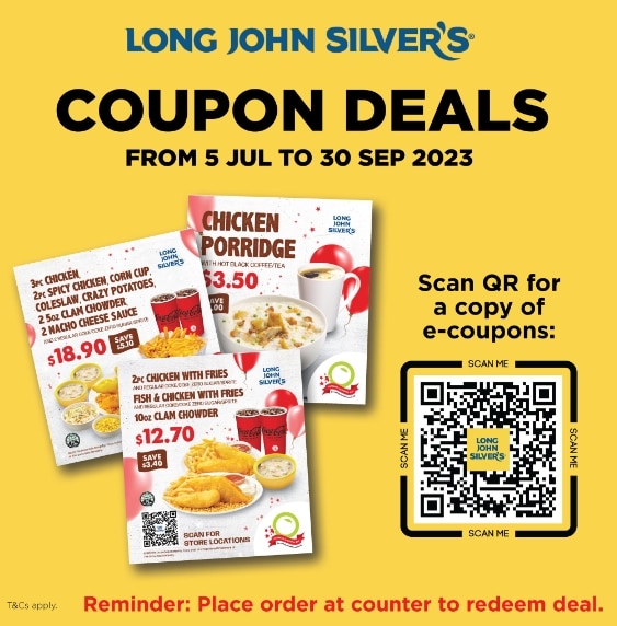 Long John Silver’s Coupon offers