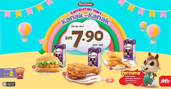 Marrybrown Malaysia Kids offer